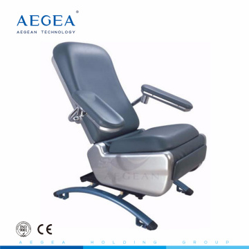 Los movimientos eléctricos del hospital AG-XD106 utilizaron asientos de donación de sangre del paciente silla de hemodiálisis